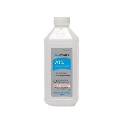 70% Isopropyl Alcohol bottle, 16 ounces