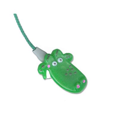 Binaural BTE Critter Clip, Croc O' Dile