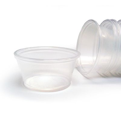 Clear 2 oz Plastic Cup, Pack of 125