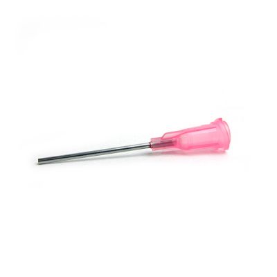 18 ga Needle, 1", Pink