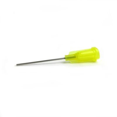 20 ga Needle, 1", Yellow