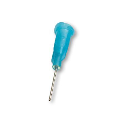 23 ga Needle, 1/2", Light Blue