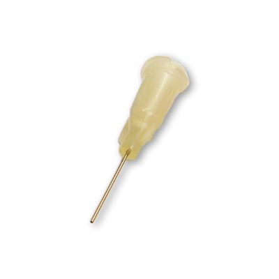 26 ga Needle, 1/2", Beige