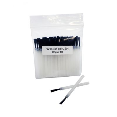 Brush on Slender Plastic Rod