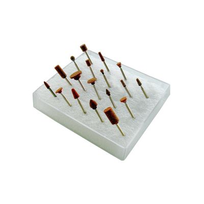 Foredom AK150 Red Aluminum Oxide 18 Piece Kit