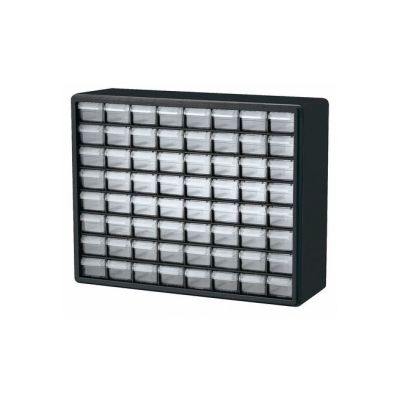 Plastic 64 Drawer Storage Cabinet