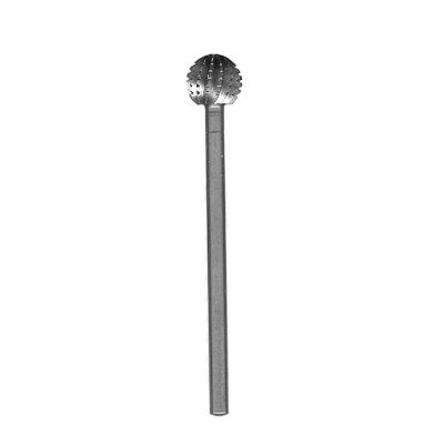 Round Cross Cut Steel Bur 1.4mm, 3/32" shank