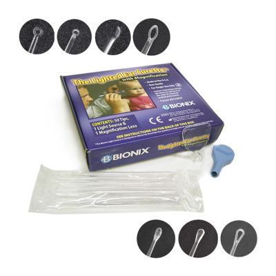 Bionix 2245 Lighted Ear Curettes Variety Pack