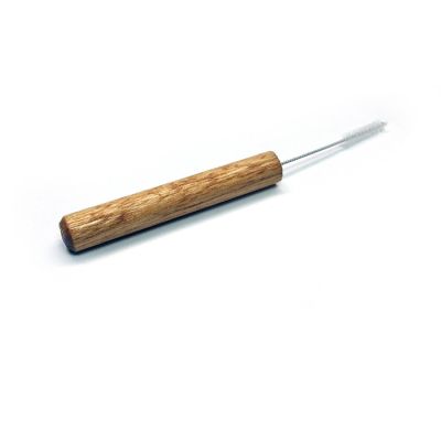 Nelson Tool with White Small Round Brush, Brown