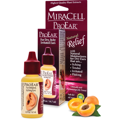 MiraCell ProEar Skin Care Drops, 0.5 oz Bottle in Retail Box