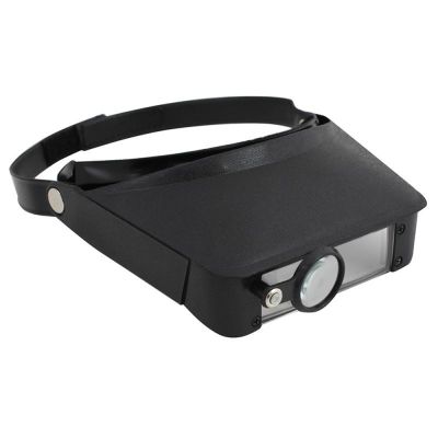 Multiple magnification headband