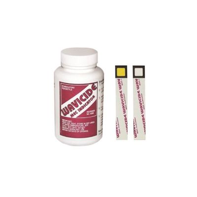 Wavicide MEC indicator strips. Bottle of 40 strips