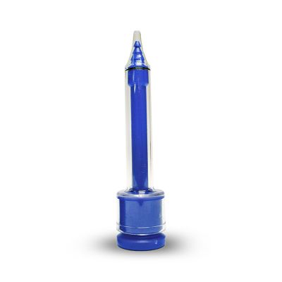 Clear Syringe with Blue Plunger, 4 mm
