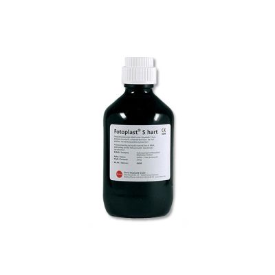 Dreve 43300 Fotoplast S Hard, Clear Transparent, 500g Bottle