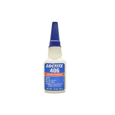 Loctite 406 Prism Wicking Grade Surface Insensitive Instant Adhesive, 0.7oz Bottle