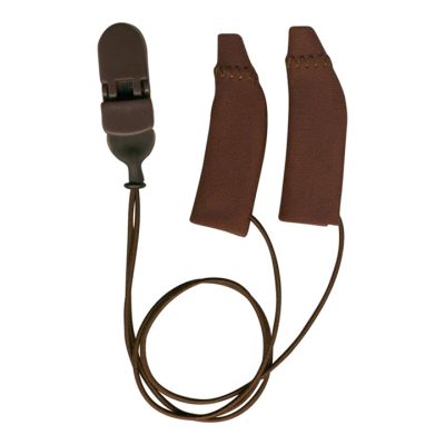 Ear Gear 55734 Original, Corded, Binaural, Chocolate Brown
