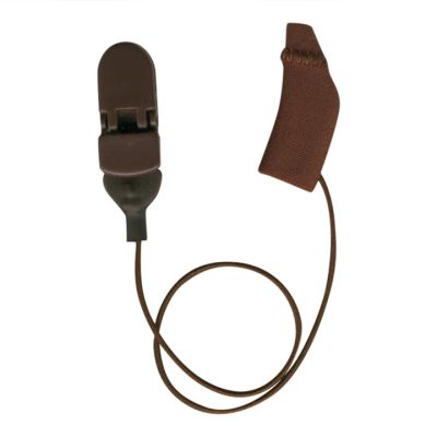 Ear Gear 56054 Mini, Corded, Mono, Chocolate Brown
