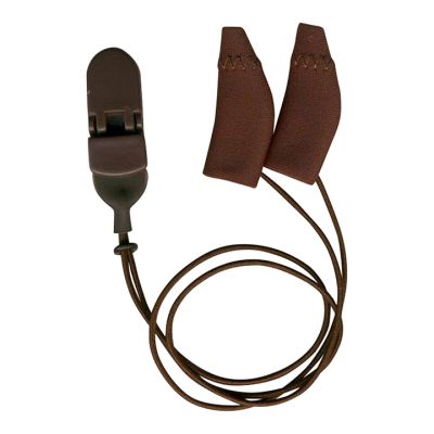Ear Gear 56074 Mini, Corded, Binaural, Chocolate Brown