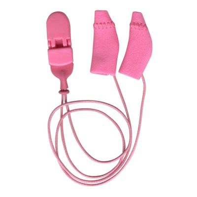 Ear Gear 56071 Mini, Corded, Binaural, Lipstick Pink