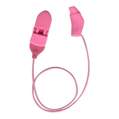 Ear Gear 56331 Micro, Corded, Mono, Lipstick Pink