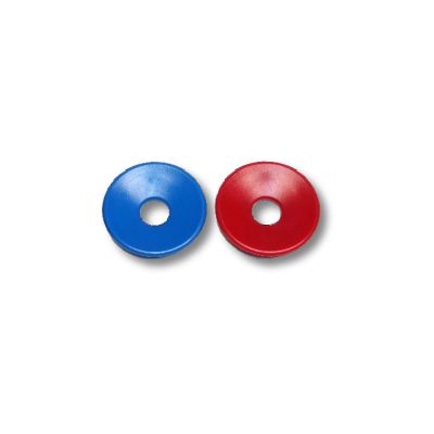 Earphone Cushions EC054, Adult Set of Red and Blue