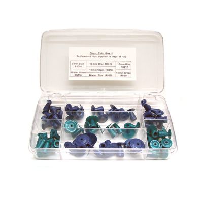 Grason TS217 Single Use Eartip Kit, 10 Each Size RS008 - RS020