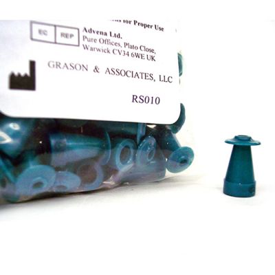 RS010 Single Use Eartips, 10 mm, Green, Pack of 100