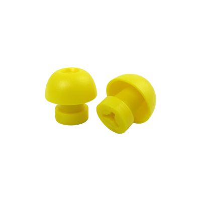 Grason & Associates MO013 Single Use Eartips, 13 mm, Yellow