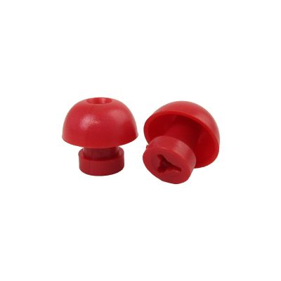 Grason & Associates MO014 Single Use Eartips, 14 mm, Red