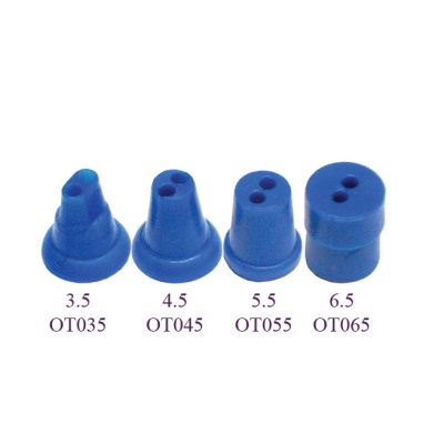 OT055 Single Use Eartips, 5.5 mm, Blue, Pack of 100