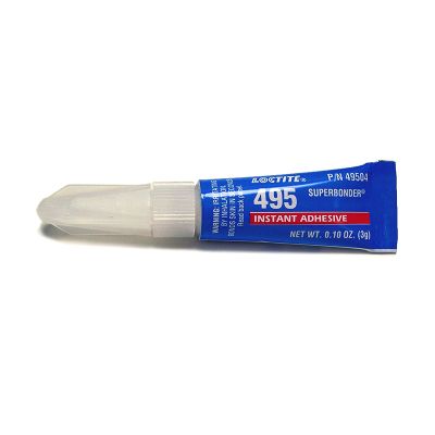 Loctite 495 Super Bonder Instant Adhesive, 0.10 oz (3 g) Tube