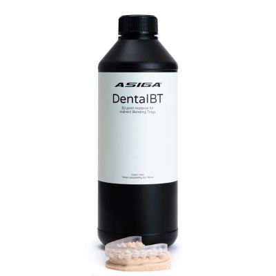 Asiga DentalBT Resin, Clear, 1 kg Bottle