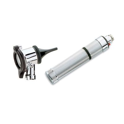 Welch Allyn 3.5V Pneumatic Otoscope head with 71000-A rechargeable handle