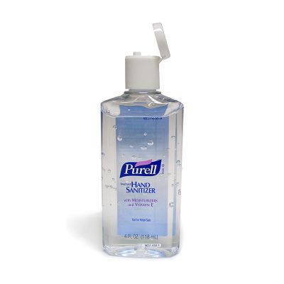 Purell Instant Hand Sanitizer in a 4 oz Bottle