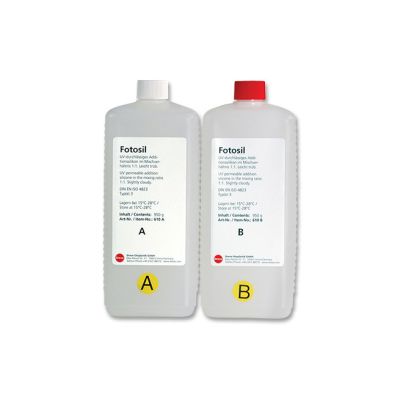 Dreve 6122 Fotosil Rapid Silicone Investment Material, Two 5 L Bottles