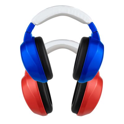 Lucid Audio Hearmuffs Wireless in red or blue