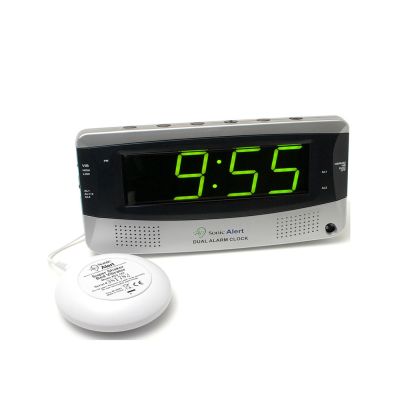 Sonic Alert Dual Alarm Clock with super shaker