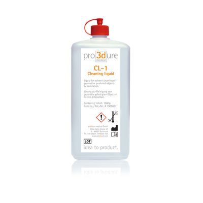 pro3dure CL-1 Cleaning Liquid, 1000 g Bottle