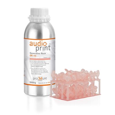 pro3dure audioprint GR-10 in a 1000 g bottle