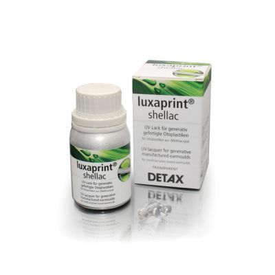 Detax Luxaprint shellac transparent UV curing lacquer