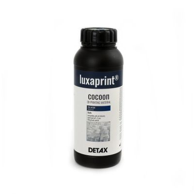 Detax 03031 Luxaprint Cocoon Resin, Clear Transparent, 1000 g bottle