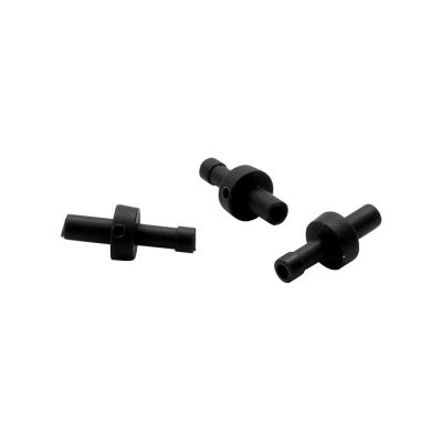 RadioEar IP30 black replacement tube connectors