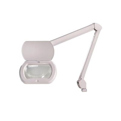 Accu-Lite White 6.85" Rectangle LED Magnifier with 3.5 Diopter and 45" Arm
