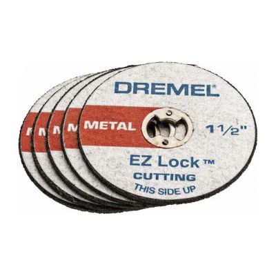 Dremel EZ456 EZ Lock 1-1/2" cut-off wheels, pack of 5