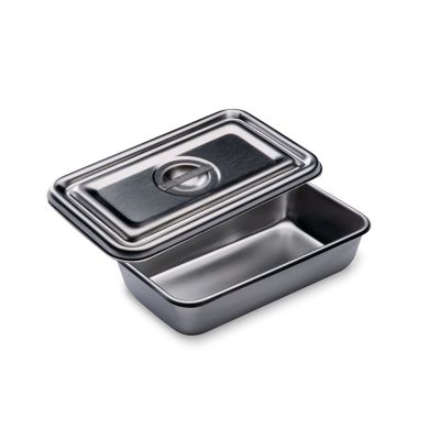Stainless Steel Instrument Tray with Cover, Small