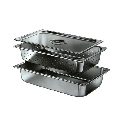 Deluxe Stainless Steel Instrument 3 Part Soaking Tray