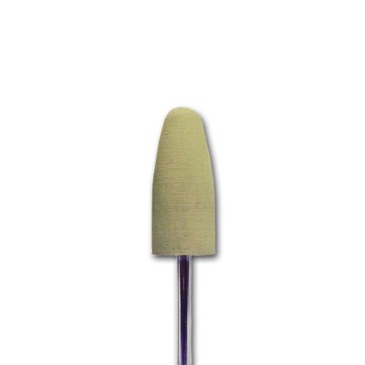 Fine Grit Polishing Point, Large Bullet, Yellow