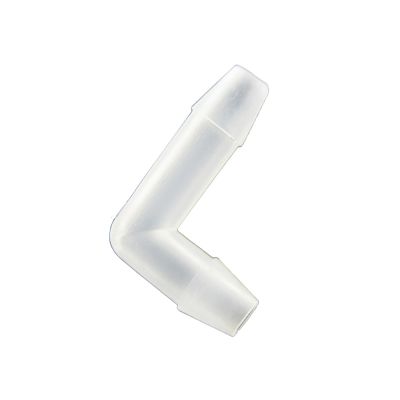 Elbow Connector, Translucent Polyethylene, 3/8" x 1/2"