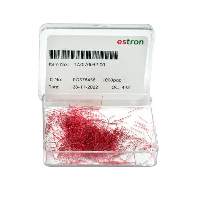 Estron 172070032-00 ESW Litz Wire, 7mm, Red, Box of 1000