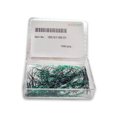 Estron 185151160 ESW Solid Wire, 15mm, Green, Box of 1000